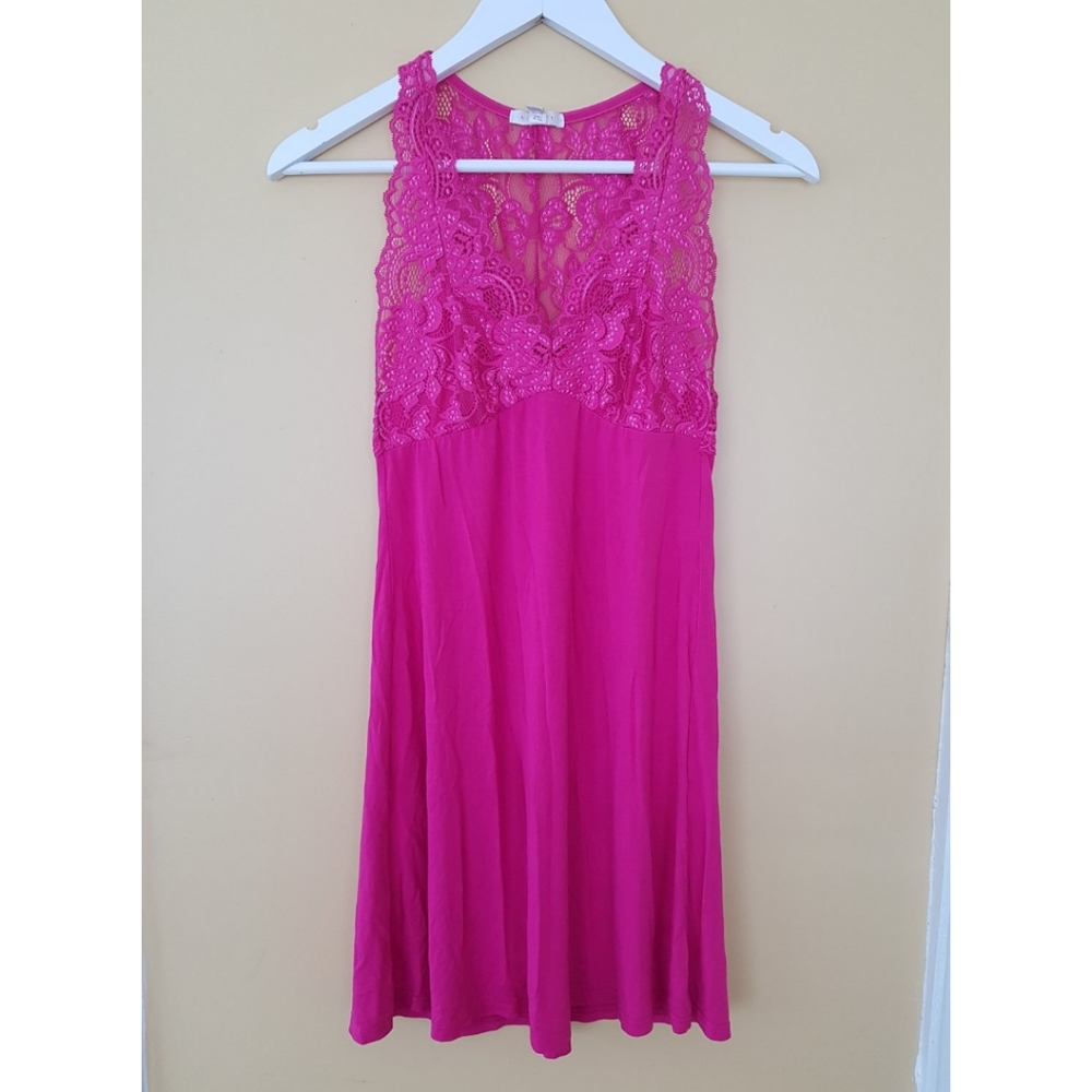 Fleur't Pink Chemise Nightgown